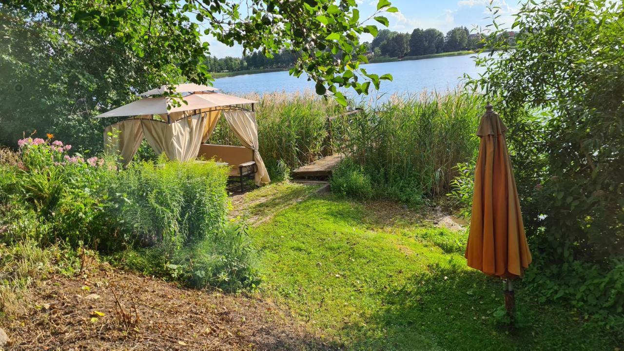 Hotel Ezerkiemis à Trakai Extérieur photo