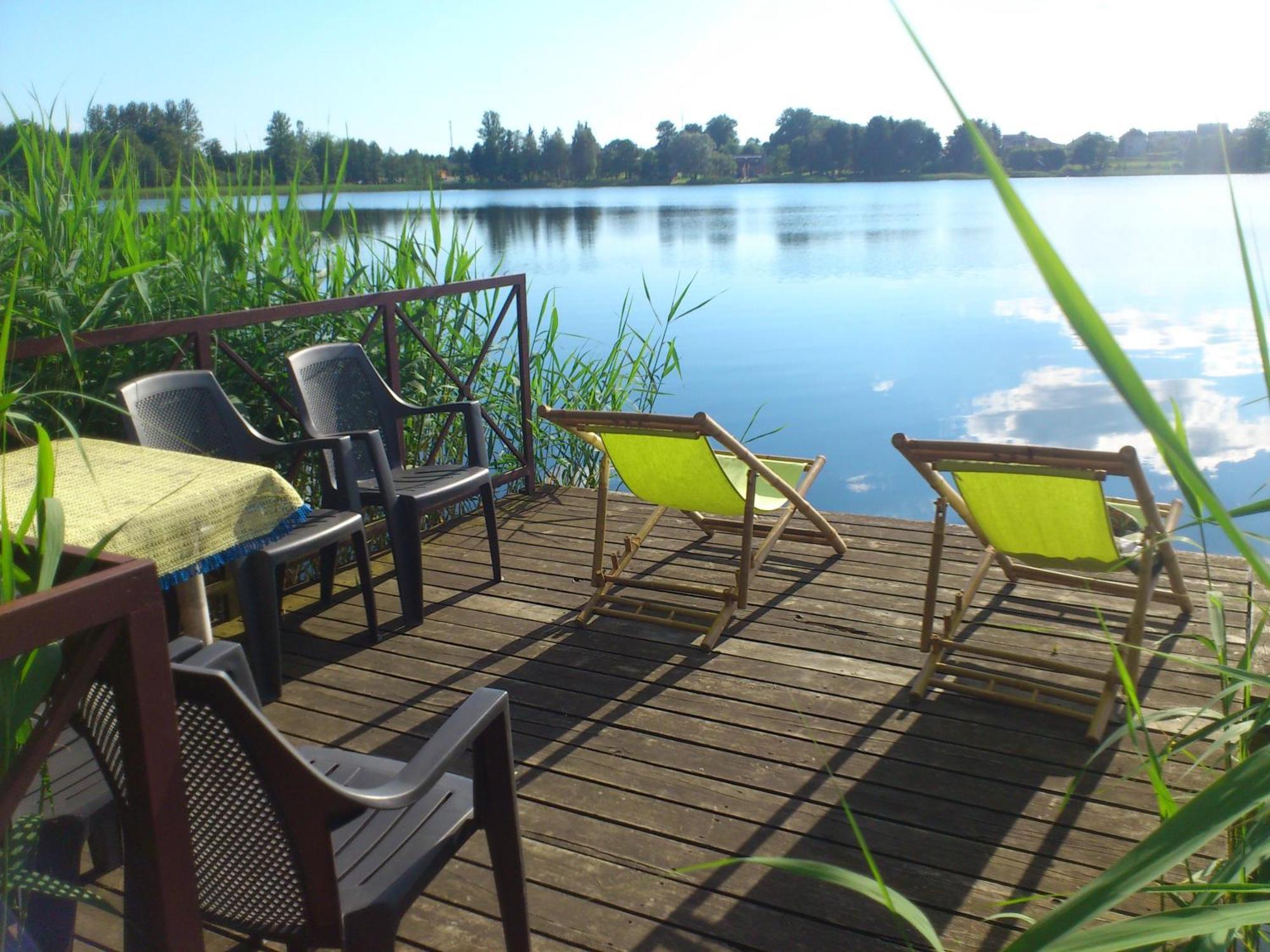Hotel Ezerkiemis à Trakai Extérieur photo
